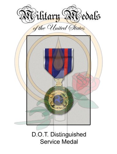 Medal Card, DOT Distinguished Service