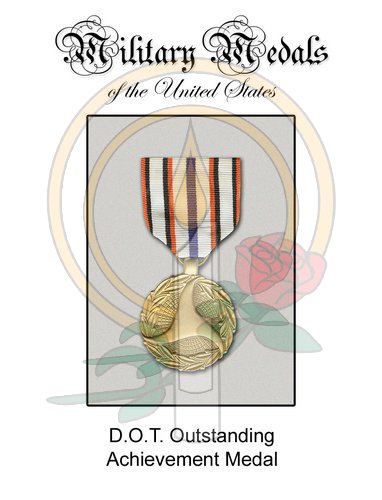 Medal Card, DOT Outstanding Achievement