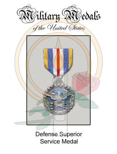 Medal Card, Defense Superior Service