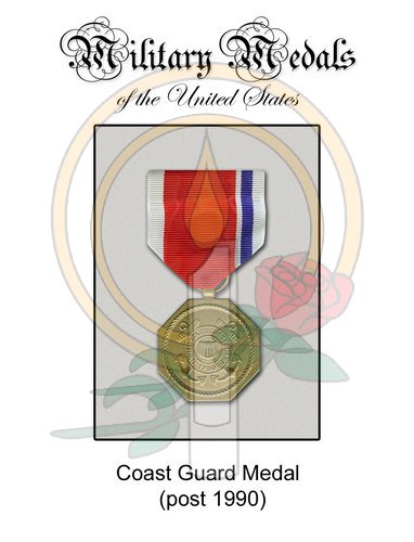 Medal Card, CG Medal (post-1990)