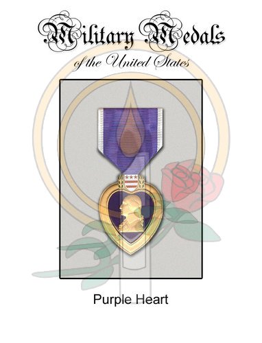 Medal Card, Purple Heart