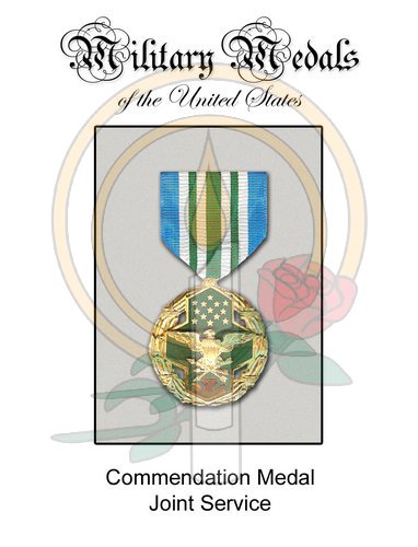 Medal Card, Commendation - Joint Service