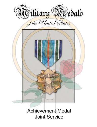 Medal Card, Achievement Joint Service