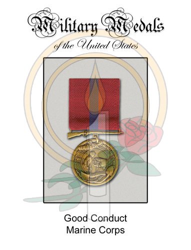 Medal Card, Good Conduct MC