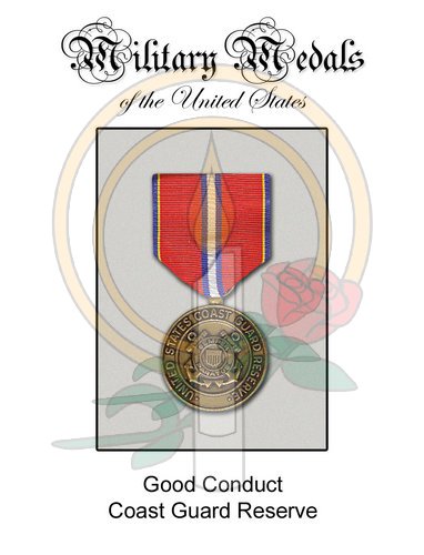 Medal Card, Good Conduct CG Reserve