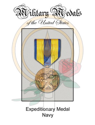 Medal Card, Expeditionary Navy