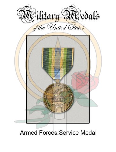 Medal Card, Armed Forces Service