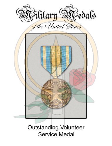 Medal Card, Outstanding Volunteer Service