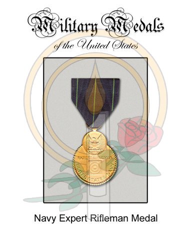 Medal Card, Expert Rifleman Navy