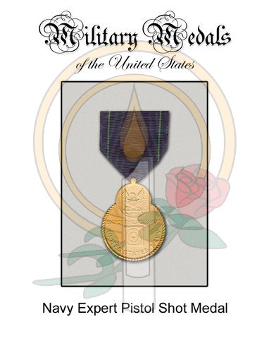 Medal Card, Expert Pistol Navy