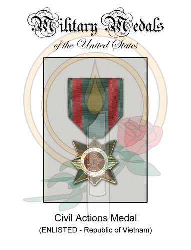 Medal Card, Civil Actions (Enlisted - RVN)