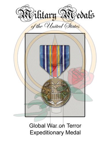 Medal Card, Global War on Terror Epeditionary