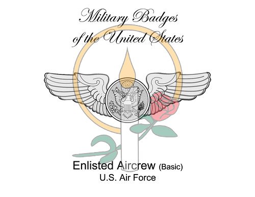 Badge Card, Enlisted Aircrew (Basic)