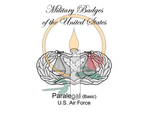 Badge Card, Paralegal (Basic)