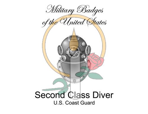 Badge Card, Second Class Diver