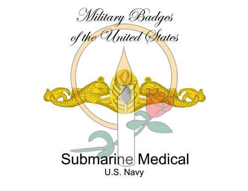 Badge Card, Submarine Medical