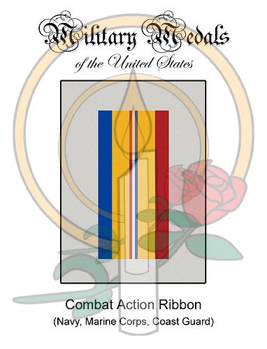 Medal Card, Combat Action Ribbon