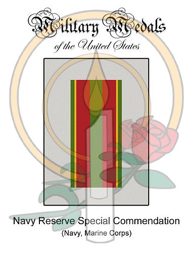 Medal Card, Navy Reserve Special Commendation