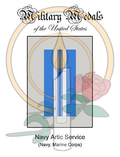 Medal Card, Navy Artic Service