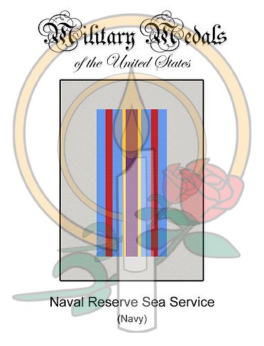Medal Card, Naval Reserve Sea Service