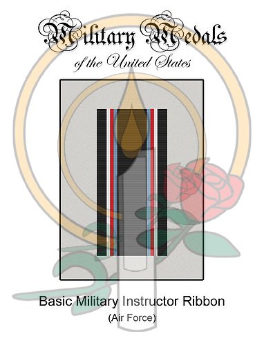 Medal Card, Basic Military Instructor Ribbon