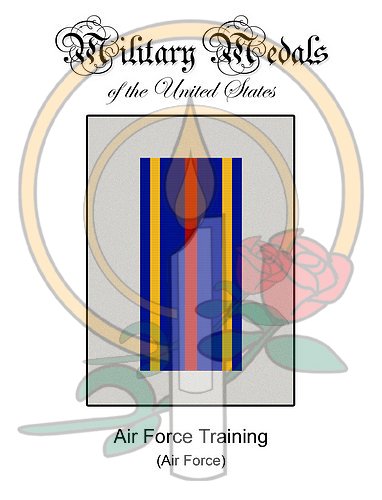 Medal Card, Air and Space Training Ribbon
