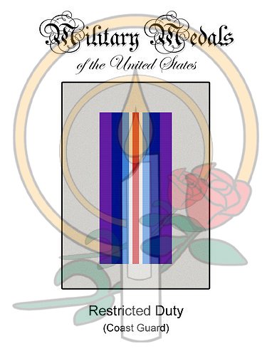 Medal Card, Restricted Duty
