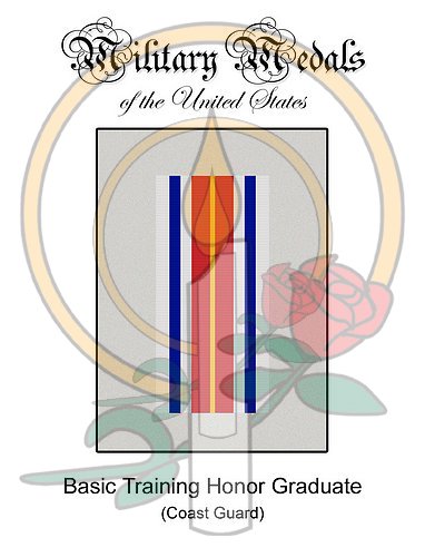 Medal Card, Basic Training Honor Grad