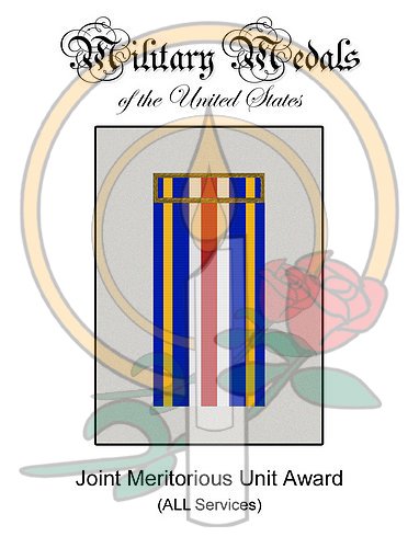 Medal Card, Joint Meritorious Award