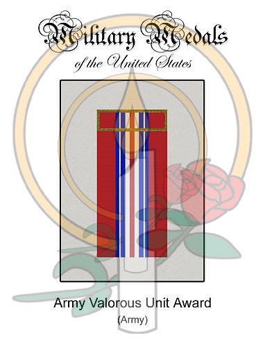 Medal Card, Army Valorous Unit Award