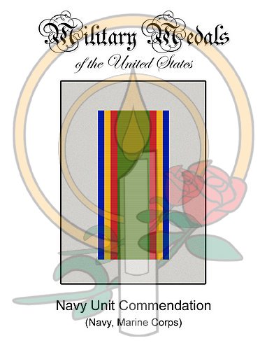 Medal Card, Navy Unit Commendation