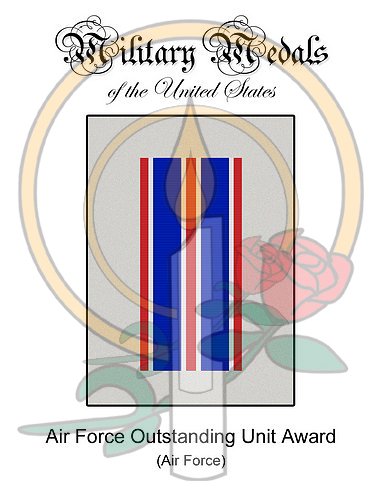 Medal Card, Air and Space Outstanding Unit Award