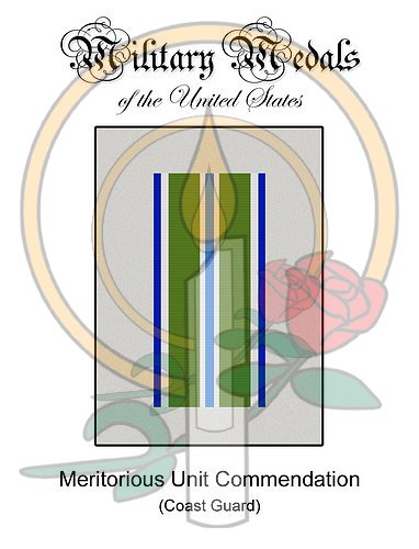 Medal Card, Meritorious Unit Commendation (CG)