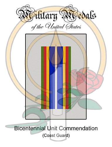 Medal Card, Bicentennial Unit Commendation