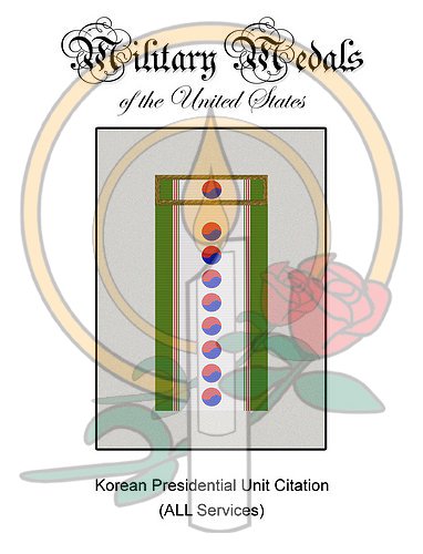 Medal Card, Korean Presidential Unit Citation