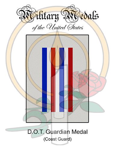 Medal Card, D.O.T. Guardian Medal