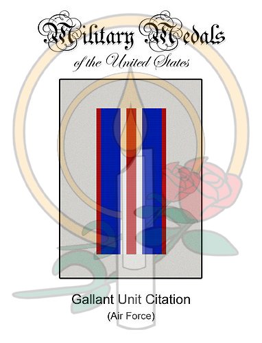 Medal Card, Gallant Unit Citation