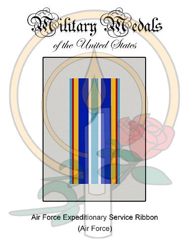 Medal Card, Air and Space Expeditionary Service Ribbon