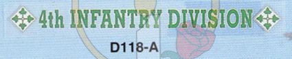 4th Infantry Division Window Strip