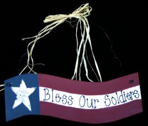 Wavy Flag - Bless Our Soldiers