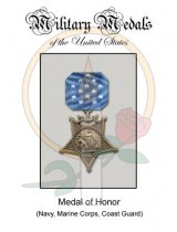 Medal Card, Medal of Honor - Navy