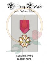 Medal Card, Legion of Merit (Legionairre)