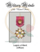 Medal Card, Legion of Merit (Officer)