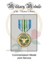 Medal Card, Commendation - Joint Service