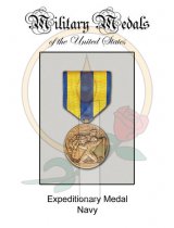 Medal Card, Expeditionary Navy