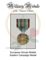 Medal Card, European Africa Middle East Campaign