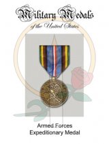 Medal Card, Expeditionary Armed Forces
