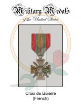 Medal Card, French Croix de Guirre
