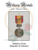 Medal Card, Gallantry Cross (RVN)
