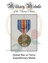 Medal Card, Global War on Terror Epeditionary